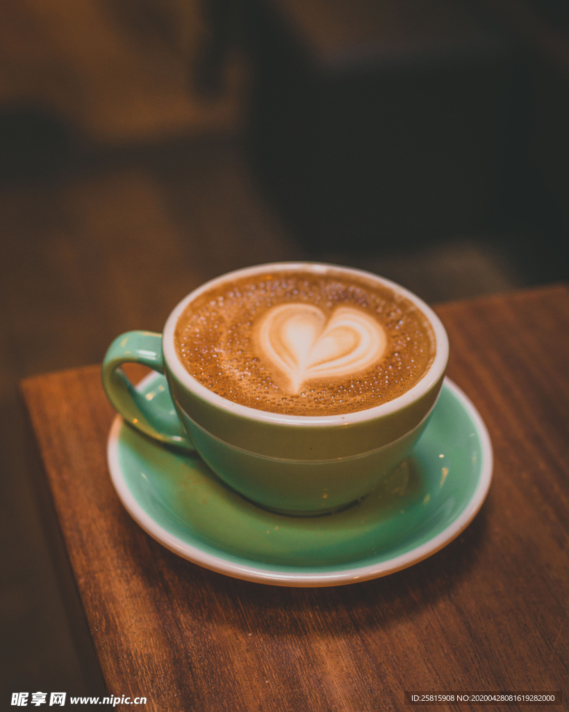 咖啡拉花咖啡图片