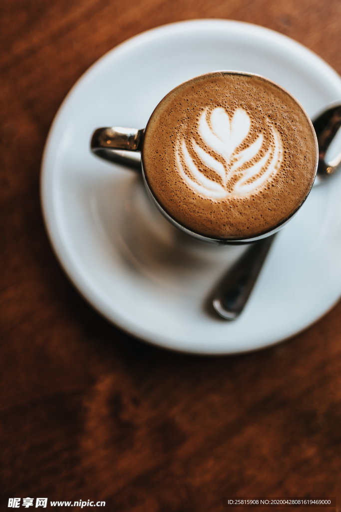 咖啡拉花咖啡图片