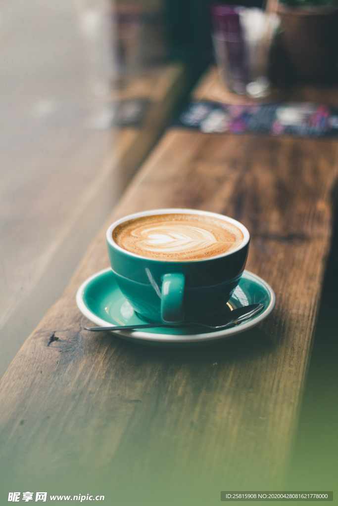 咖啡拉花咖啡图片