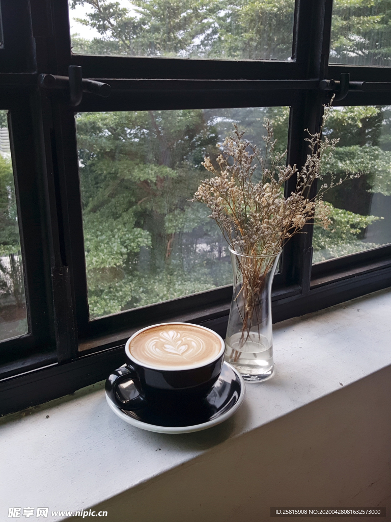 咖啡拉花咖啡图片