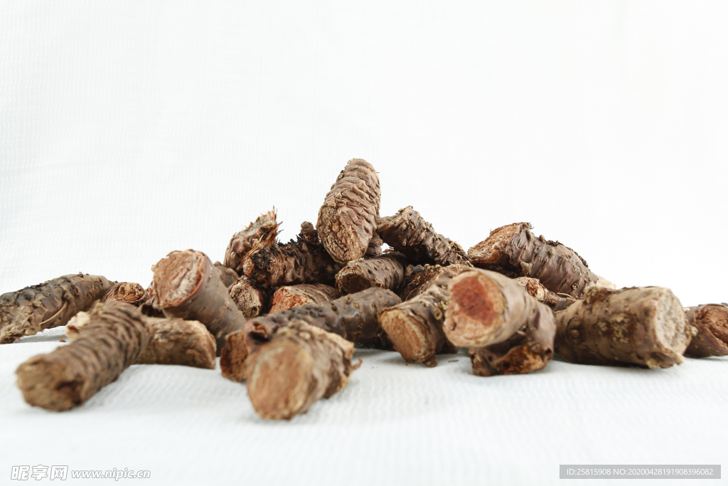 红景天中药药材图片