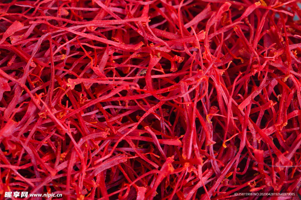 藏红花中药药材图片