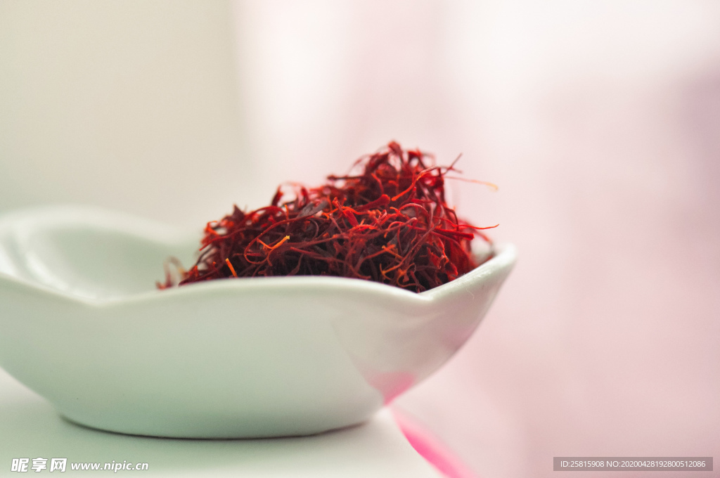 藏红花中药药材图片