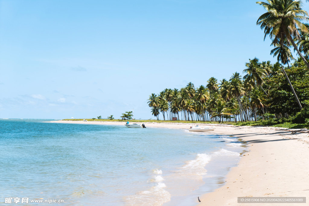 沙滩海岸唯美图片
