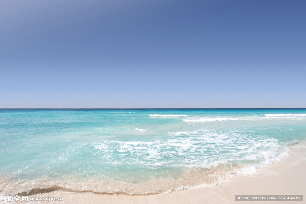 沙滩海岸唯美图片