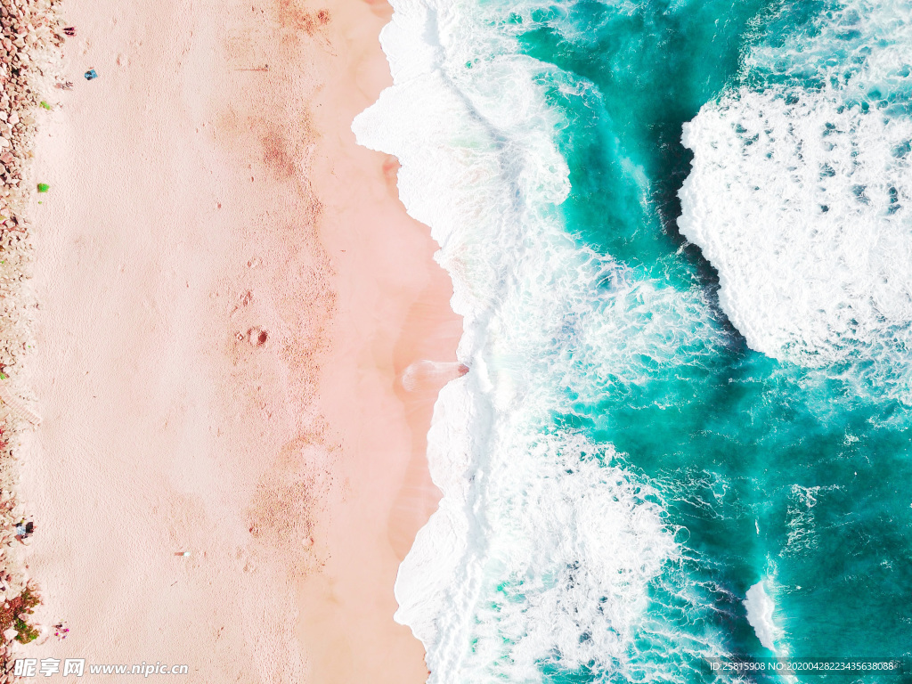 沙滩海岸唯美图片