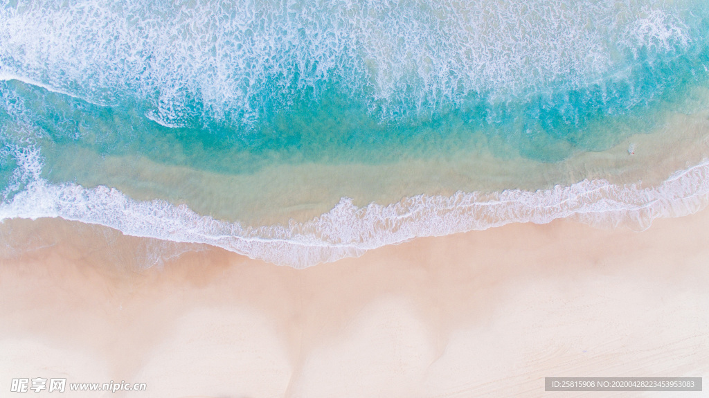 沙滩海岸唯美图片