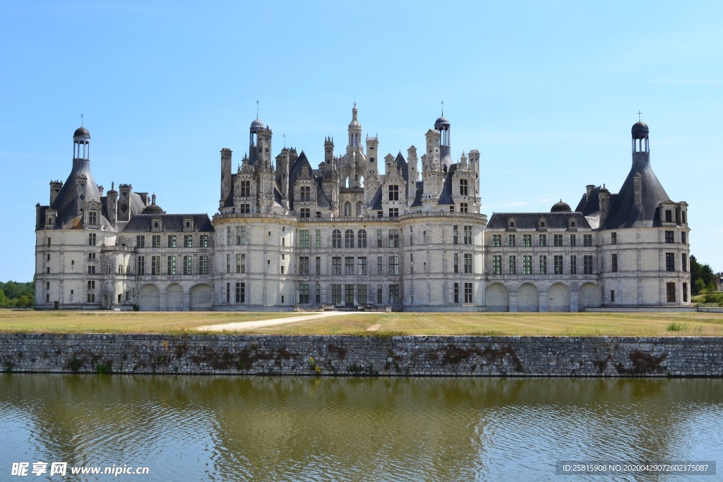 香波堡建筑风景图片