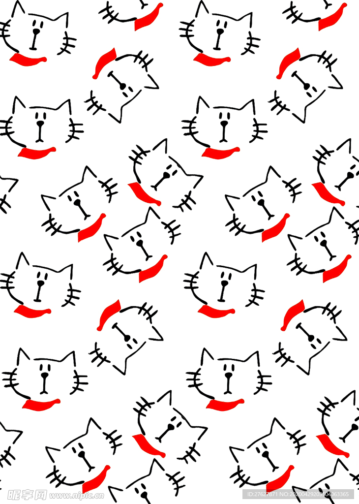 小猫卡通