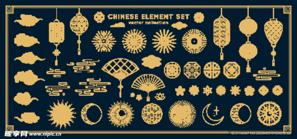 中式风格设计素材