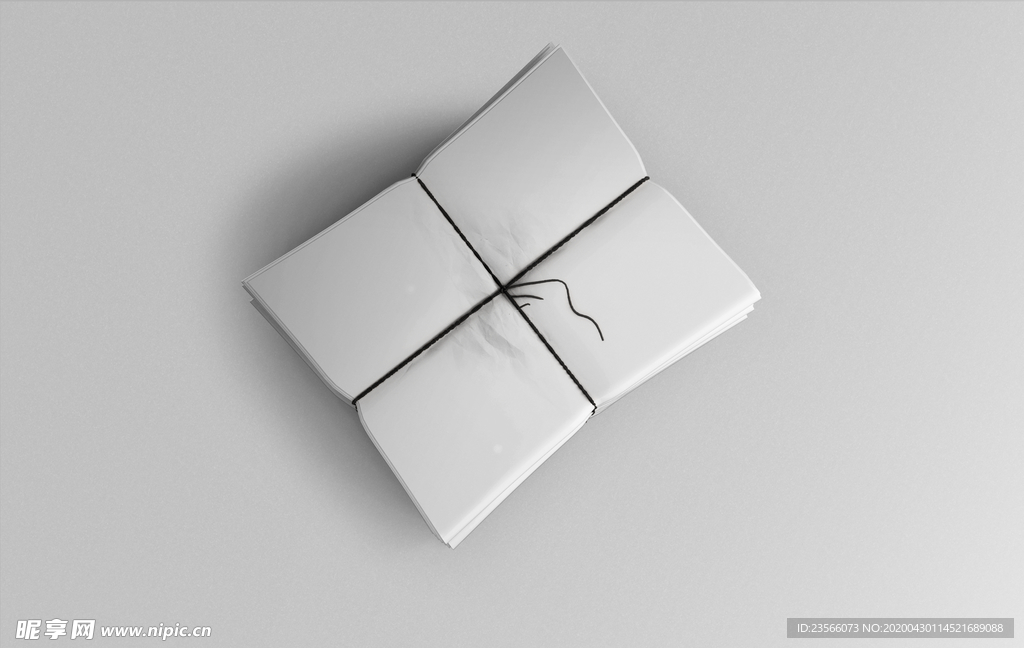 报纸展示效果图样机