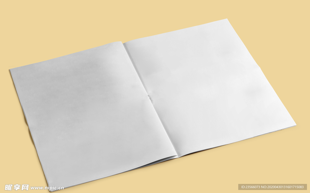 报纸展示效果图样机