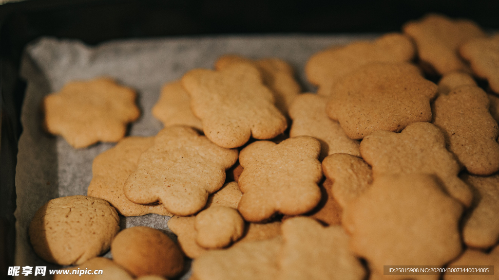 姜饼烘焙甜品图片