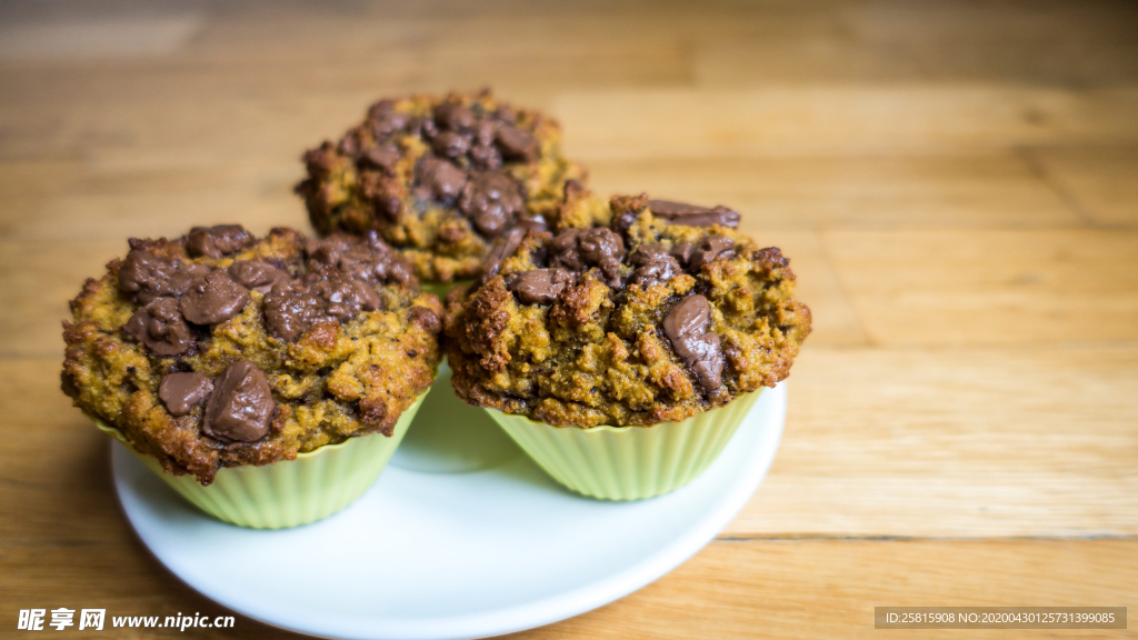 松饼烘焙色甜品图片