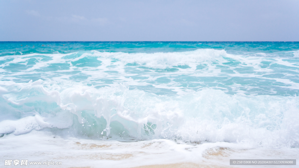 沙滩海岸唯美图片