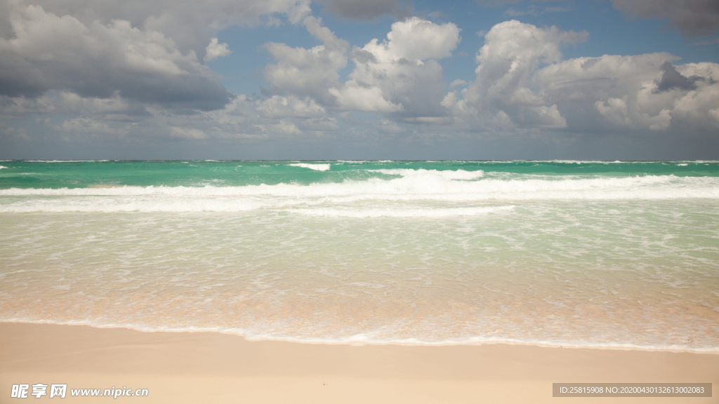 沙滩海岸唯美图片