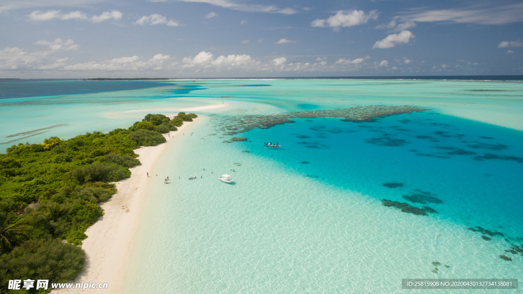 沙滩海岸唯美图片