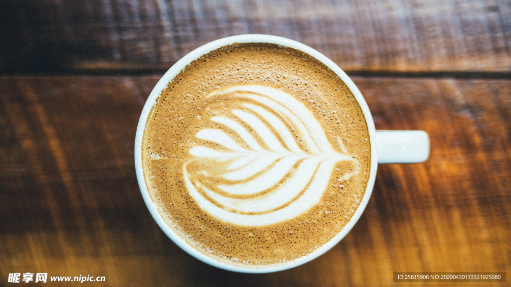 咖啡拉花咖啡图片