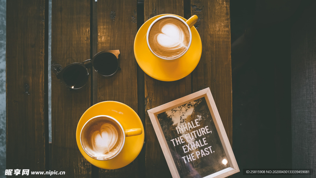 咖啡拉花咖啡图片