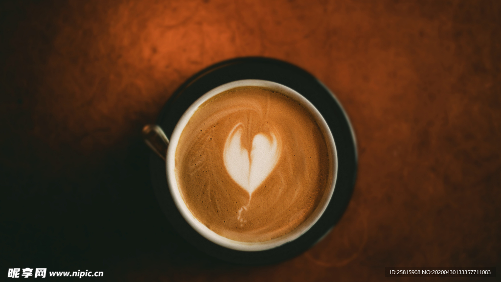 咖啡拉花咖啡图片