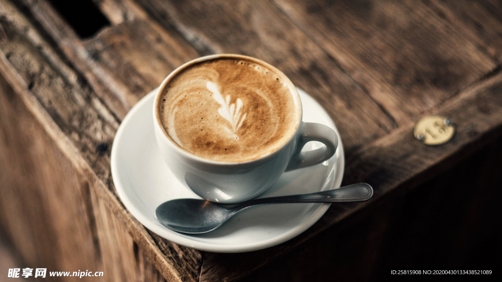 咖啡拉花咖啡图片