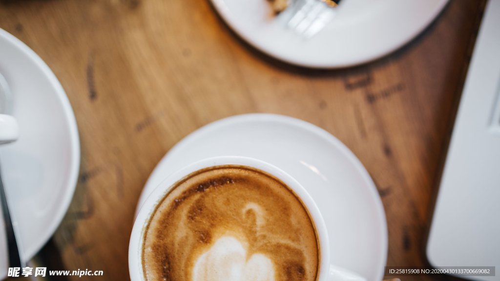 咖啡拉花咖啡图片