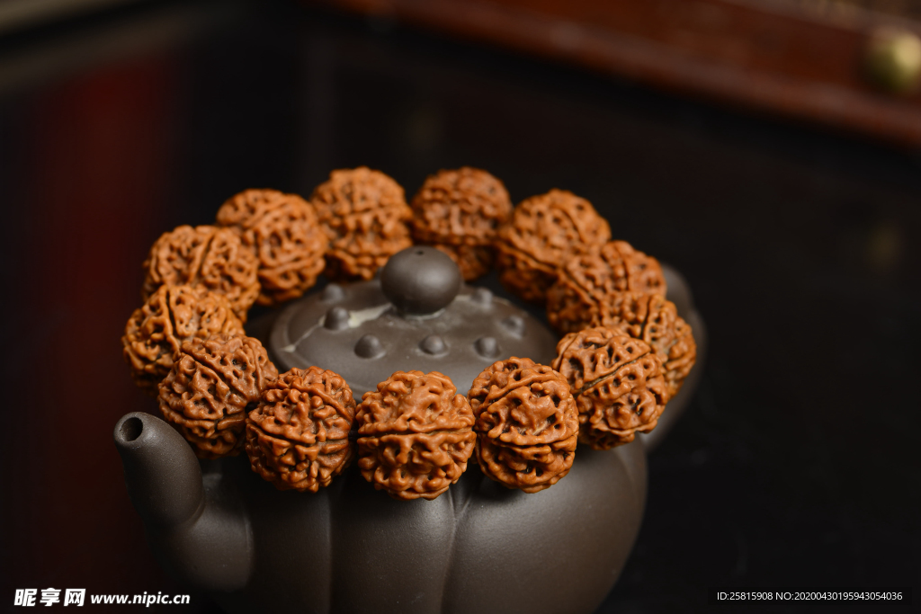 菩提子手串手链图片