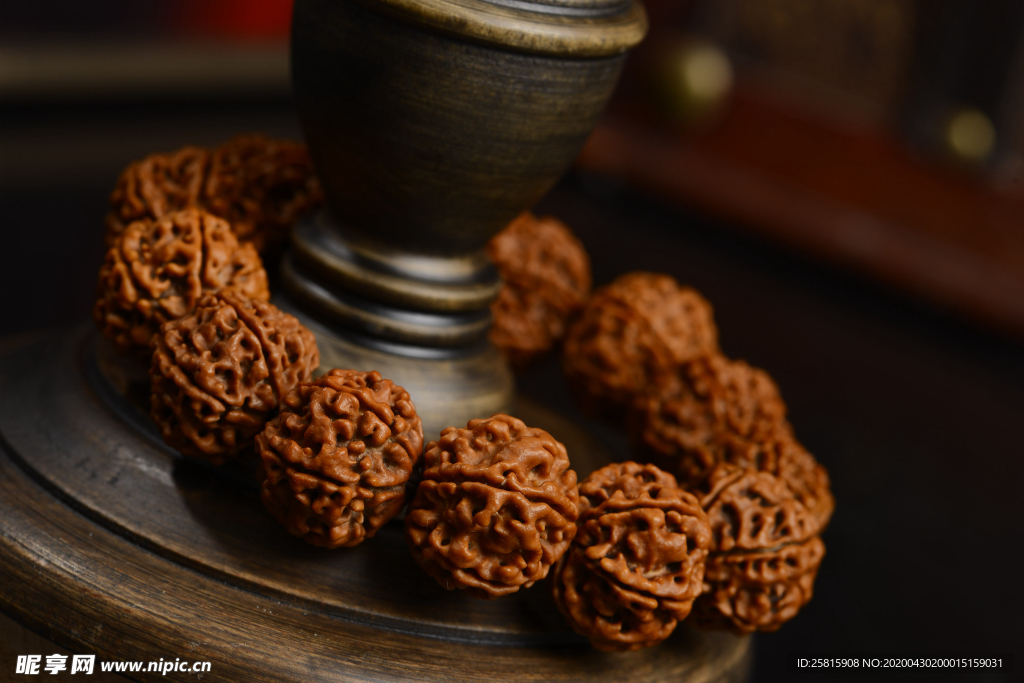 菩提子手串手链图片