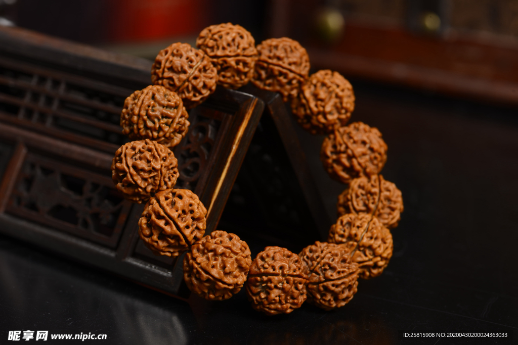 菩提子手串手链图片