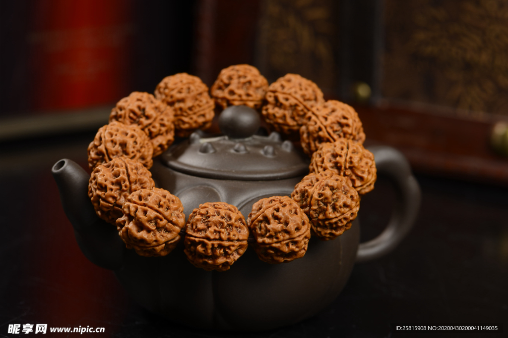 菩提子手串手链图片