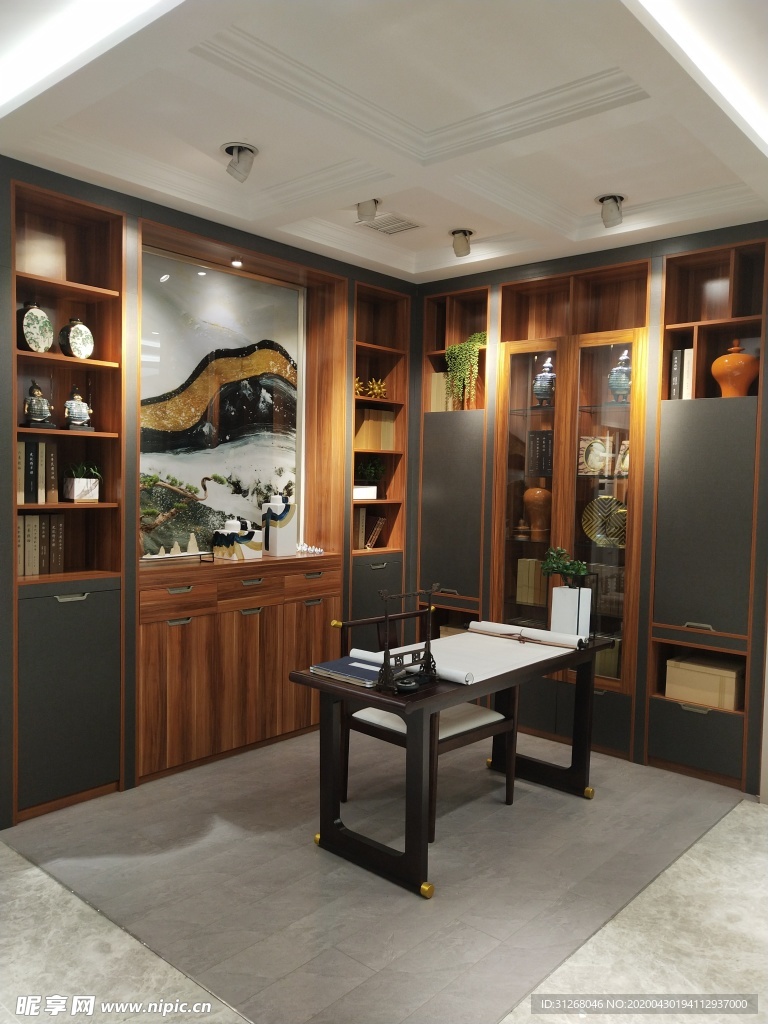 酒柜  书柜  新中式 中式