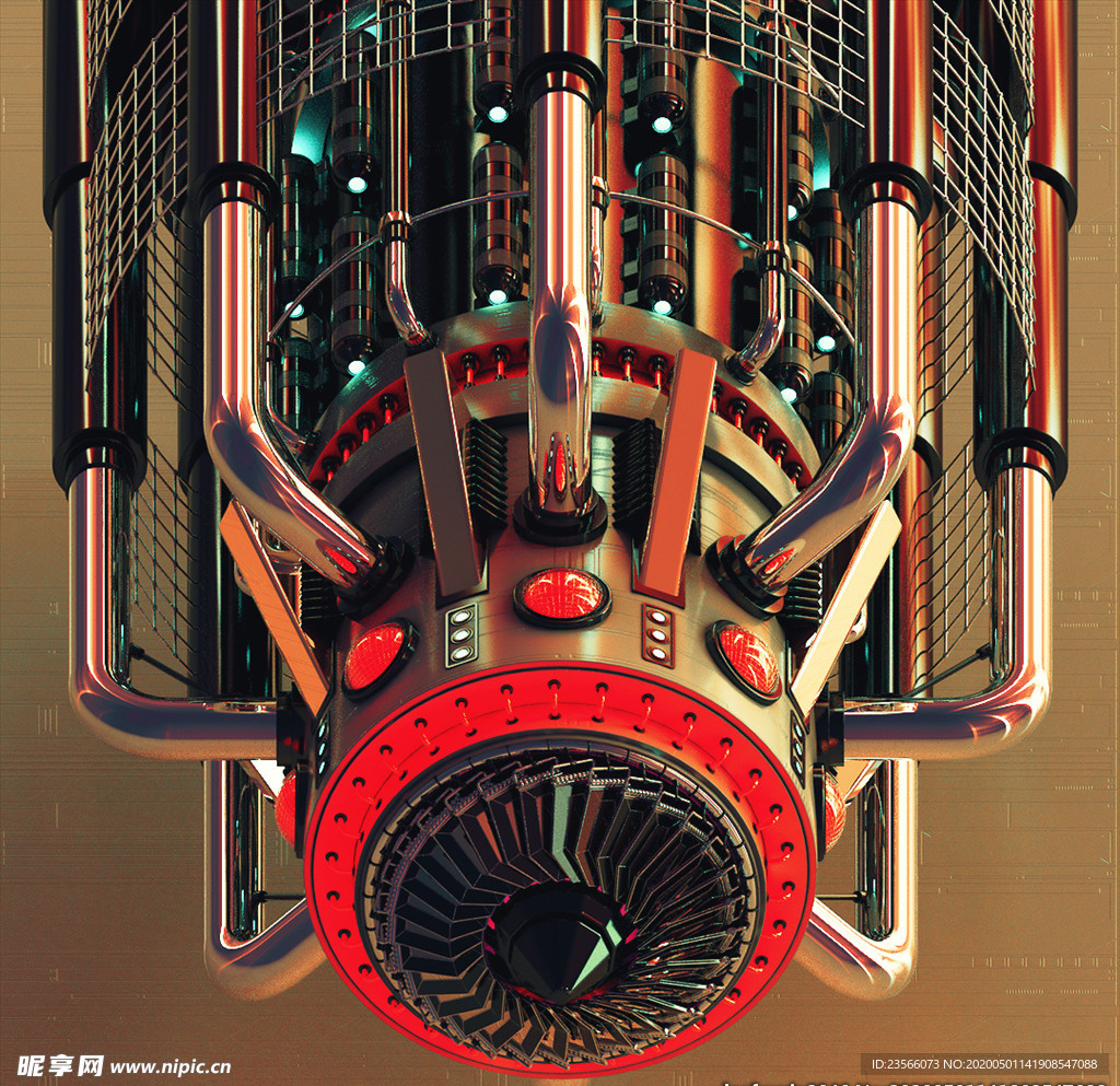 C4D特效设计科幻场景