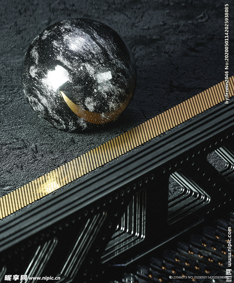 C4D特效设计科幻场景