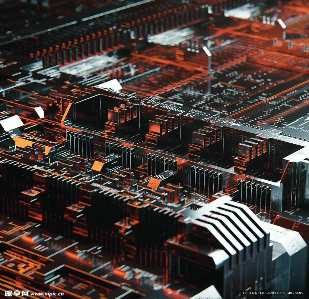 C4D特效设计科幻场景