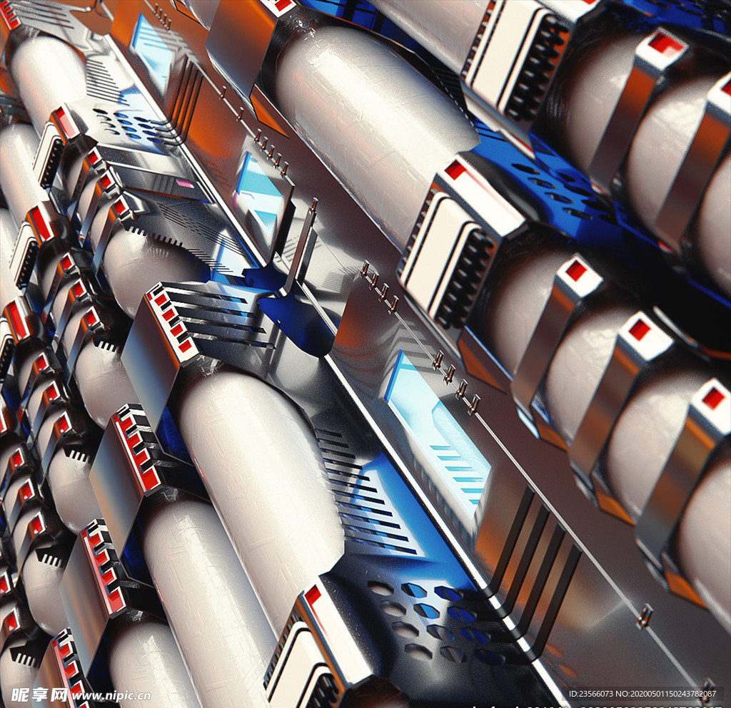 C4D特效设计科幻场景