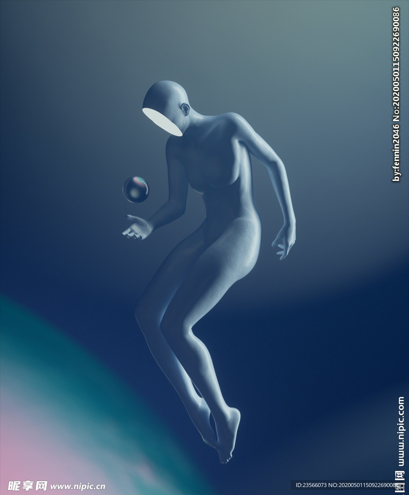 C4D特效设计科幻场景