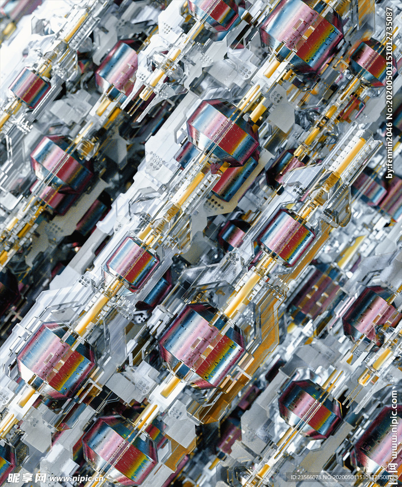 C4D特效设计科幻场景