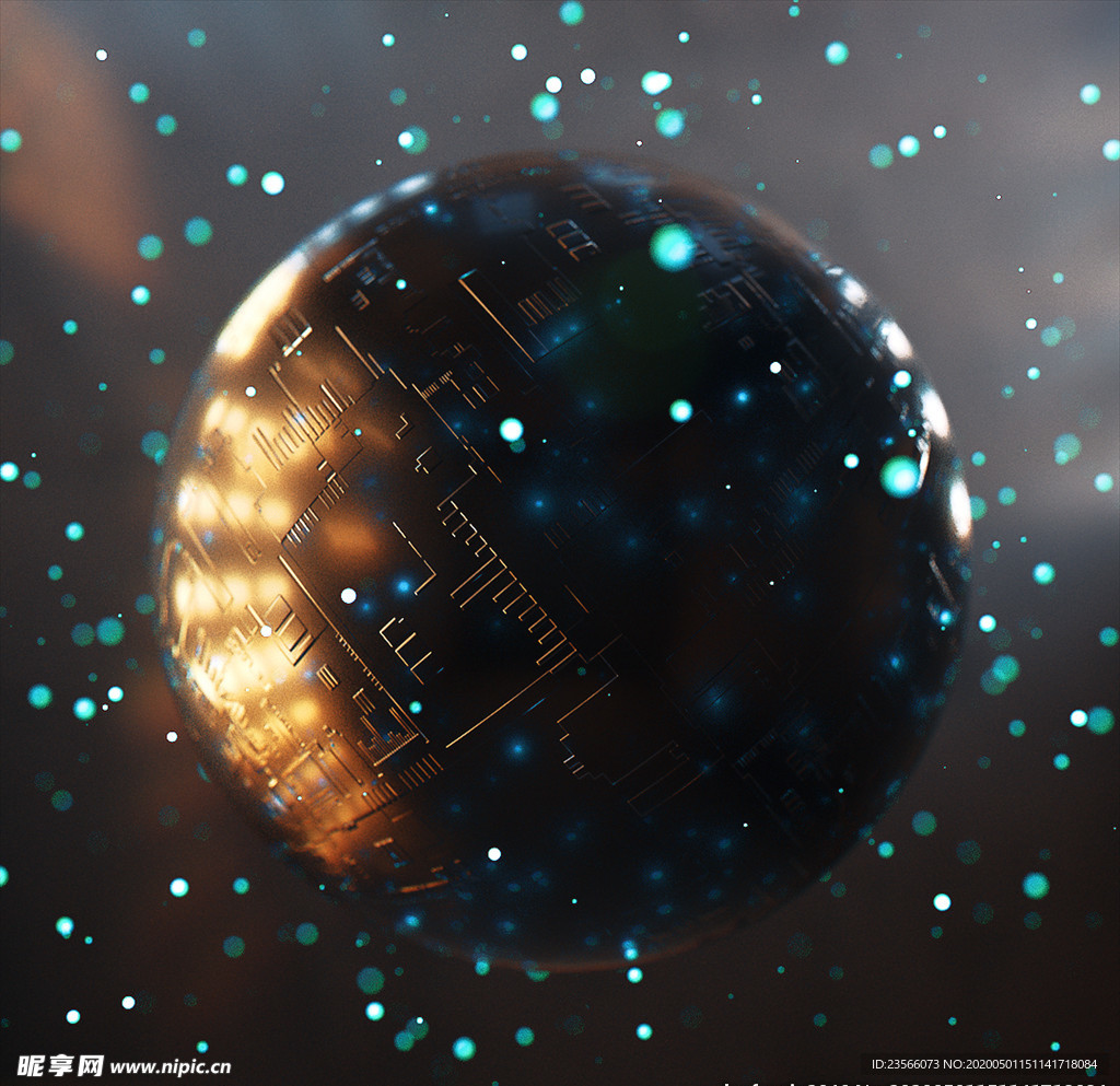 C4D特效设计科幻场景