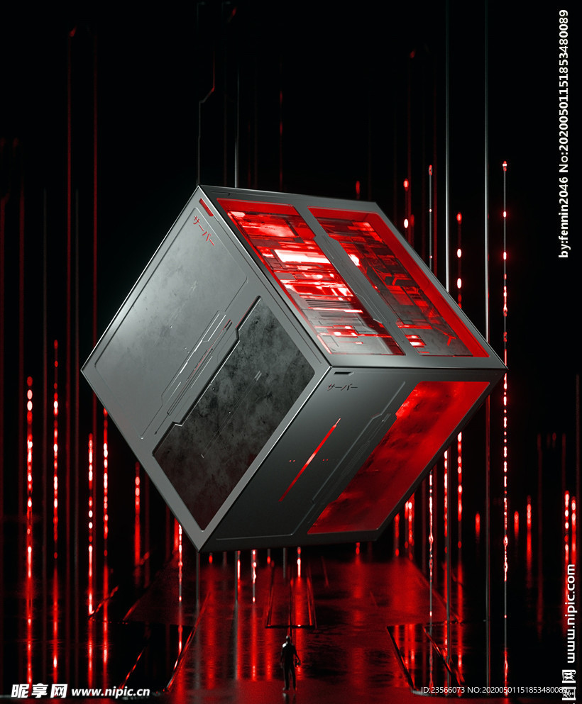 C4D特效设计科幻场景