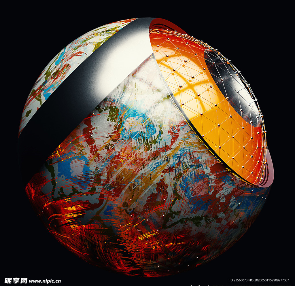 C4D特效设计科幻场景