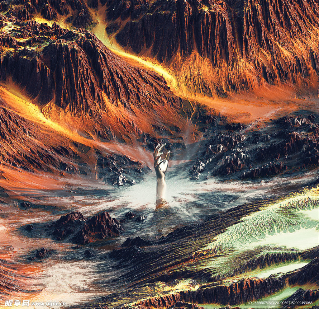 C4D特效设计科幻场景