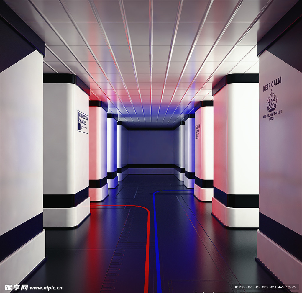 C4D特效设计科幻场景