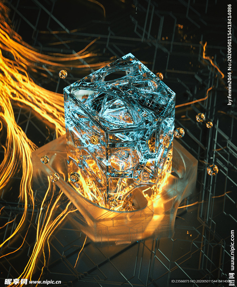 C4D特效设计科幻场景