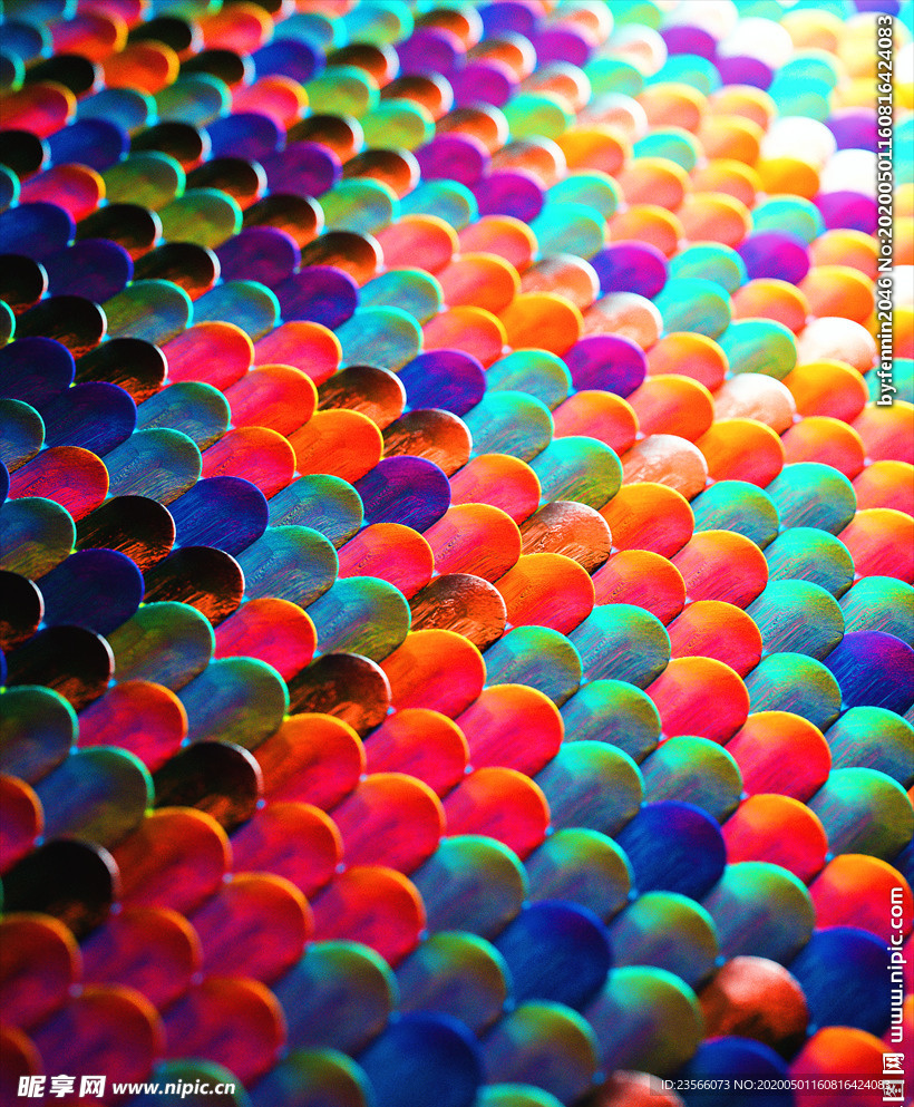 C4D特效设计图案