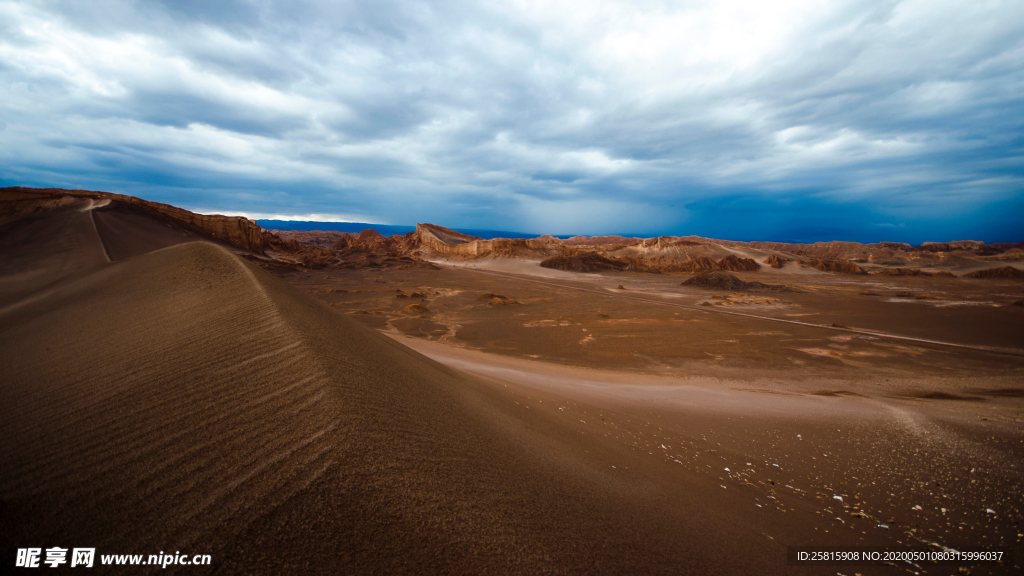 沙漠戈壁荒野遗迹图片