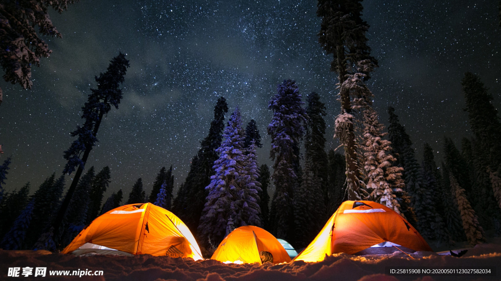 帐篷户外住宿露营图片