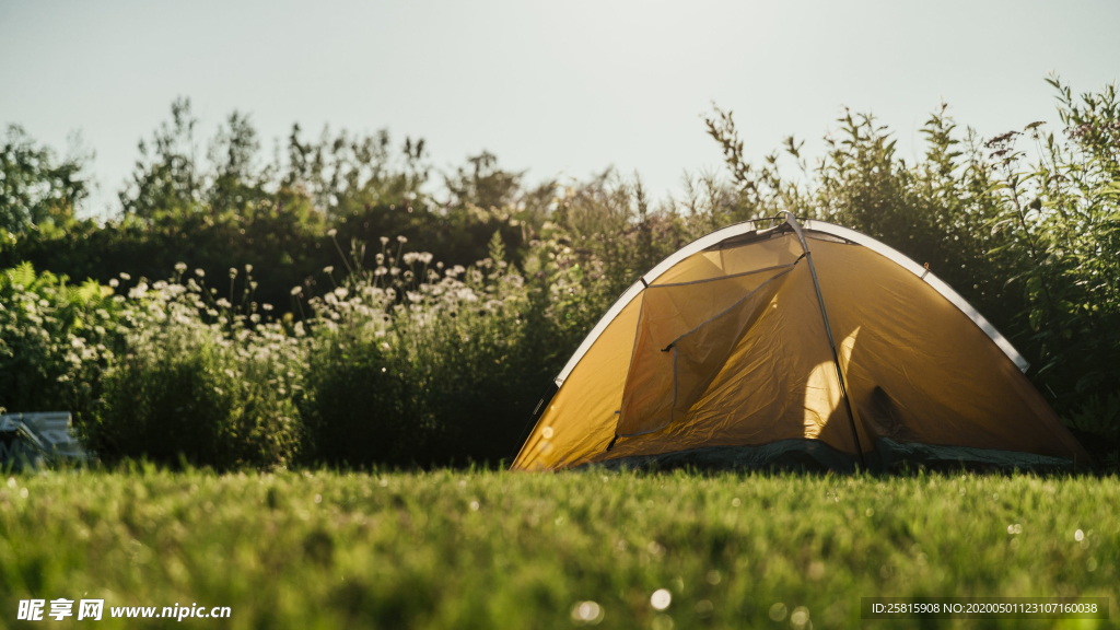 帐篷户外住宿露营图片