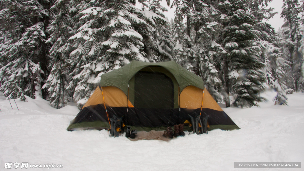 帐篷户外住宿露营图片