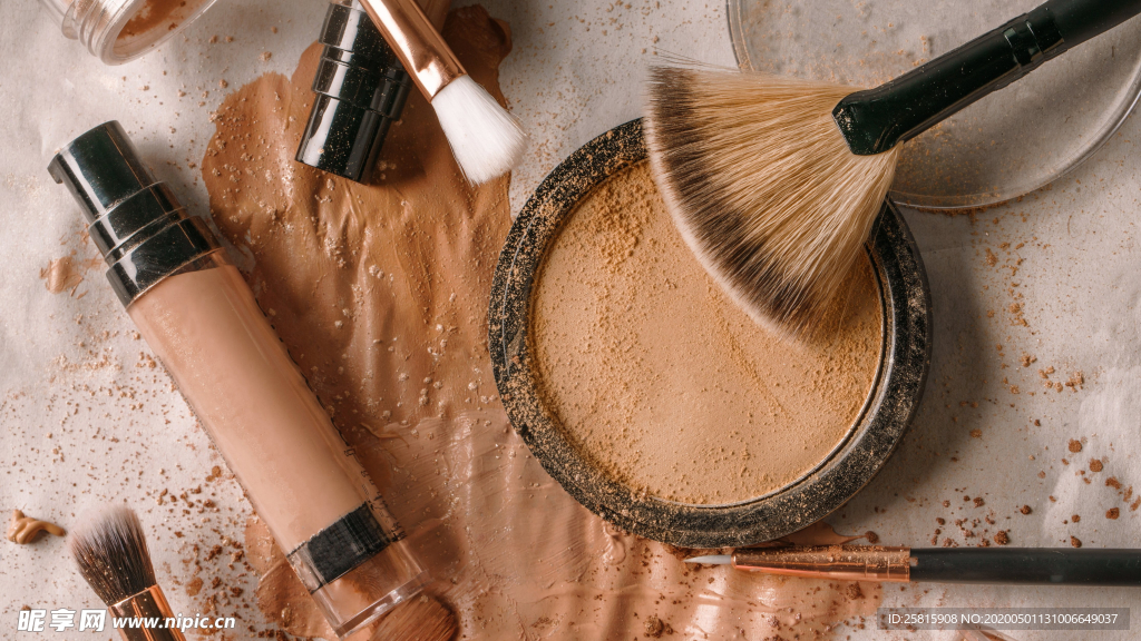 化妆刷样式图片