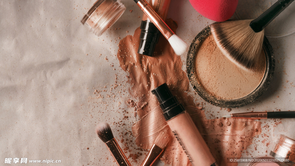 化妆刷样式图片